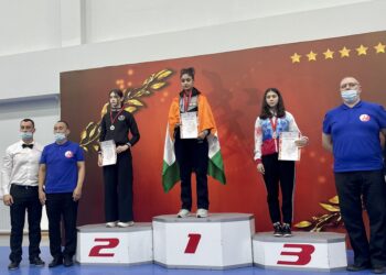 JK’s Wushu player Sadia makes Nation proud by winning Gold at Moscow Wushu Stars Championship