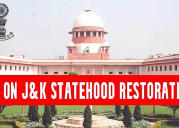 SC asks Centre To Respond On J&K Statehood Restoration In 4 Weeks