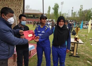 T20 Girls Cricket open tournament concludes at Kulgam