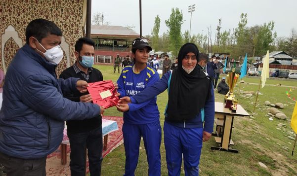 T20 Girls Cricket open tournament concludes at Kulgam