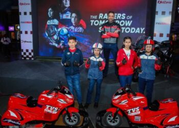 TVS Racing launches its experience centre at KidZania Delhi NCR