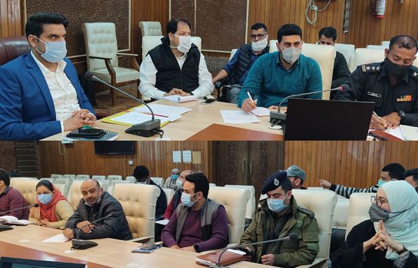 Table-top exercise held at Srinagar for disaster Mock Drill