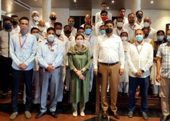 Talat monitors in-house capacity building prog for staff of Hospitality & Protocol department, Jammu
