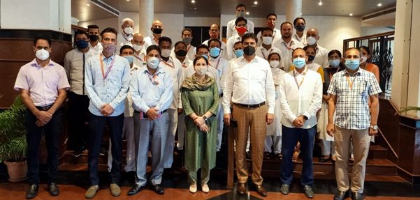 Talat monitors in-house capacity building prog for staff of Hospitality & Protocol department, Jammu