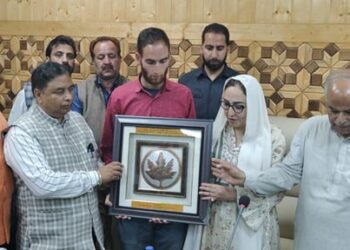 Waqf Board Chairperson Handsover Appointment Letter To Nazakat The Brother Of Pahalgam Brave Heart
