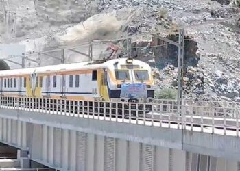 USBRL: CoRS conduct inspection of Katra-Reasi section