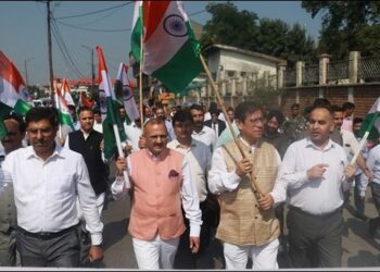 Chief Justice leads JKLSA’s ‘Tiranga Rally’ in Srinagar