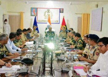 Inter-state Security Review Meet: Top BSF, Police Officials from Punjab, J&K fine-tune counter militancy strategy at Kathua