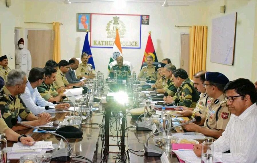 Inter-state Security Review Meet: Top BSF, Police Officials from Punjab, J&K fine-tune counter militancy strategy at Kathua
