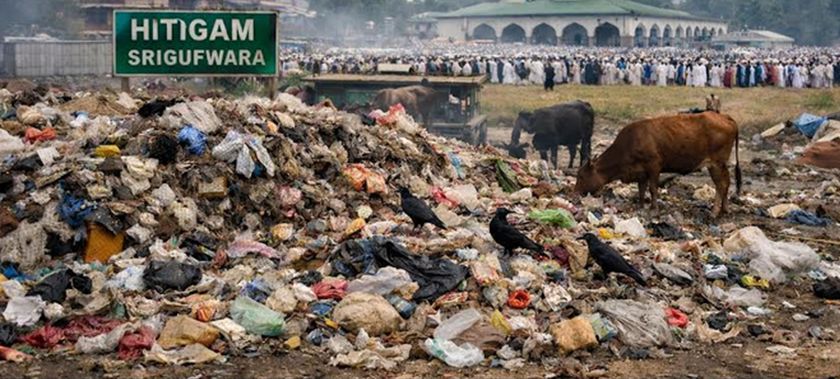 Toxic Dump Yard Near Eidgah in Hitigam Sparks Health Scare, Dog Attacks Leave 10 Injured