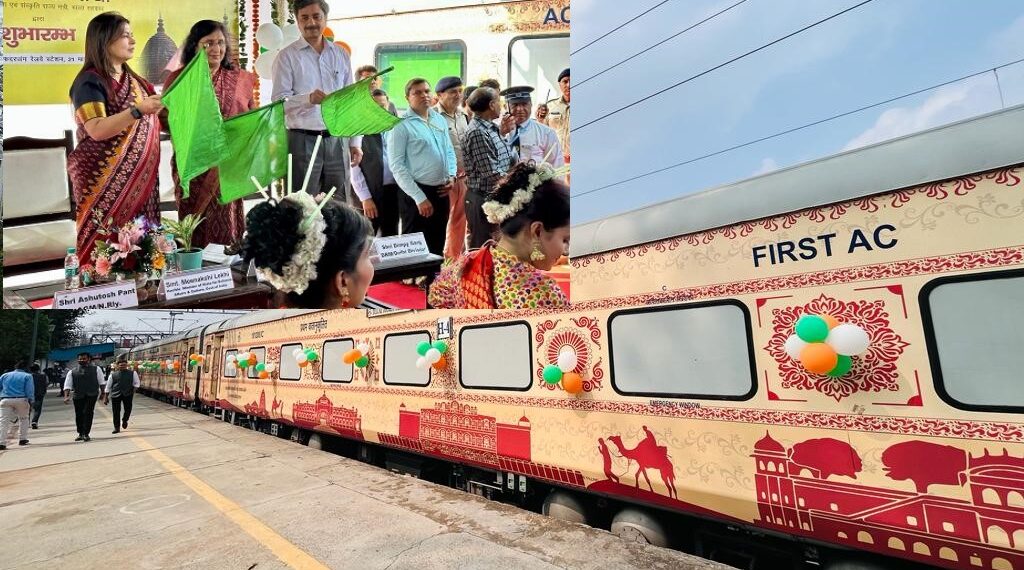 Bharat Gaurav Deluxe A.C. Tourist “North East Discovery: Beyond Guwahati” Flagged off from Delhi Safdarjung New Delhi