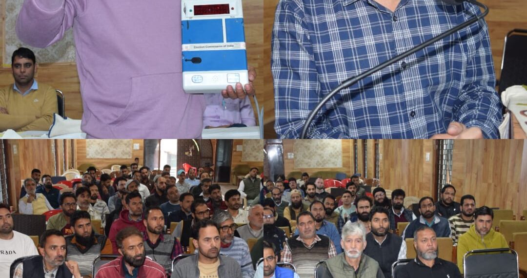 Training for Polling Staff for 27-AC B’gam Bye-Elections Enters Second Day