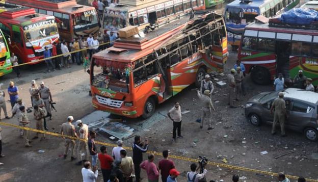 Twin blasts trigger panic in Udhampur