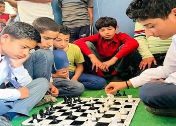 Inter-School Zone Level Competition: U-14 boys compete in Carrom, Chess, Badminton, Yoga & Wrestling at Ghat