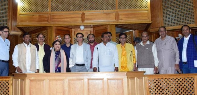 UP Legislative Assembly’s PMC interacts with Secy JKLA, other officers