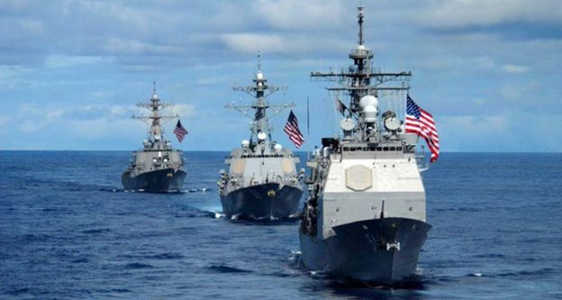 US Navy warships cross historic Hormuz transit amid peace talks