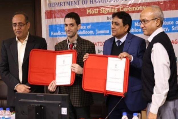 H&H Deptt Jammu signs MoU with NIFT Srinagar on designing, branding