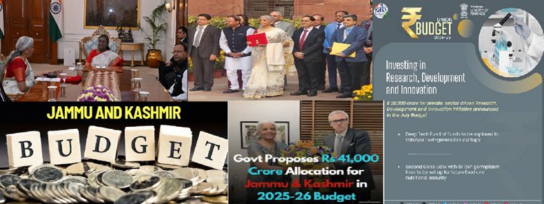 Rs 41,000 Cr Allocation For J&K In 2025-26 Union Budget, Focus On Infra & Investments
