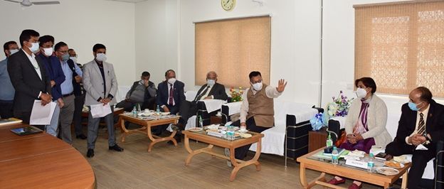 Union Health Secy visits AIIMS Vijaypur, inspects development works