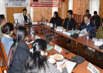 Union Minister lays foundation stone for 21.63 Cr Frozen Semen Station at Ranbirbagh