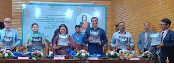 Union MoS for Culture Meenakshi Lekhi inaugurates 3-day Int’l conference on ‘Human Population Histories in South Asia’ at KU