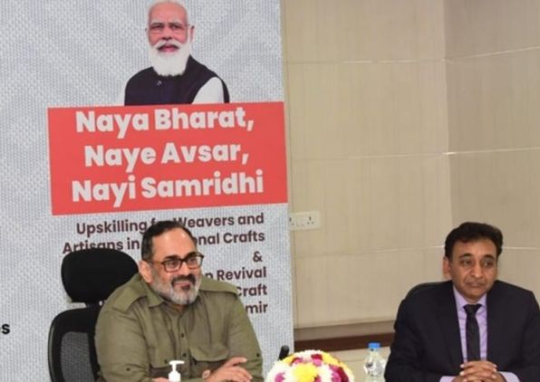 Modi Govt laying spl focus on JKs’ dev, fulfilling promises of transforming local economy: Union Minster Chandrasekhar