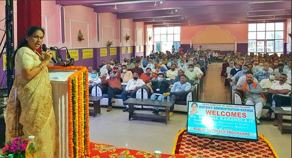 Union MoS Agriculture and Farmers’ Welfare visits Kathua