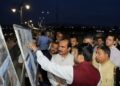 Union MoS Ajay Tamta inspects Tawi River front Project in Jammu