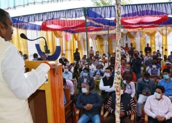 Union MoS Dr. L. Murugan visits Shopian distt