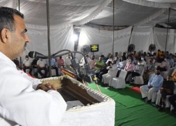 Union MoS Sanjeev Kumar Balyan visits far-flung villages of Samba