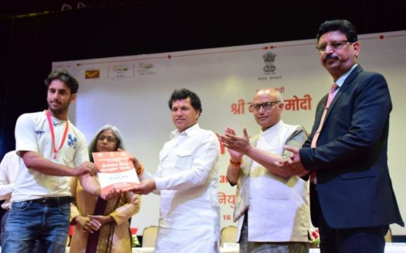 Union MoS presents appointment letters to youth during Rozgar Mela at Jammu