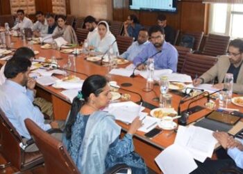 Union Secy MoRD reviews the progress of various schemes of Rural Development across J&K
