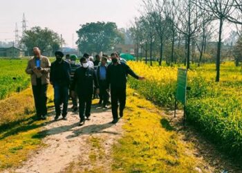 VC SKUAST-Jammu visits Advanced Centre for Rainfed Agriculture