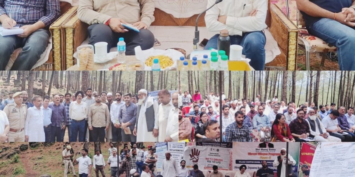 Vikramjit Singh reviews development initiatives at Chappar Dhara