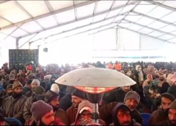 Thousands Gather in Sonamarg for PM Modi’s Visit, Inauguration of Z-Morh Tunnel