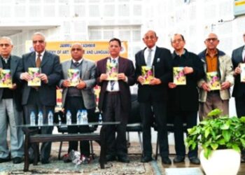 Pr. Secy Culture releases O P Vidyarthi’s book at JKAACL in Jammu