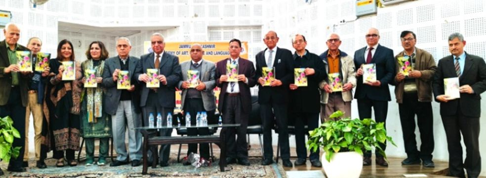 Pr. Secy Culture releases O P Vidyarthi’s book at JKAACL in Jammu
