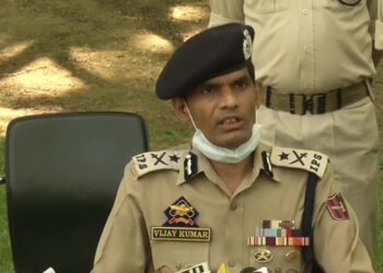 Naikoo’s killing a “big jolt” to militancy, a boost for operation launch to contain militancy  : IGP Kashmir
