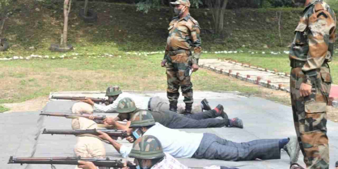 Weapons Handed Over To Village Defence Guards In Rajouri