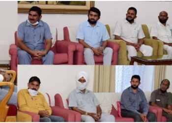 Joint delegation of members of various institutions, WPR Action Committee call on LG