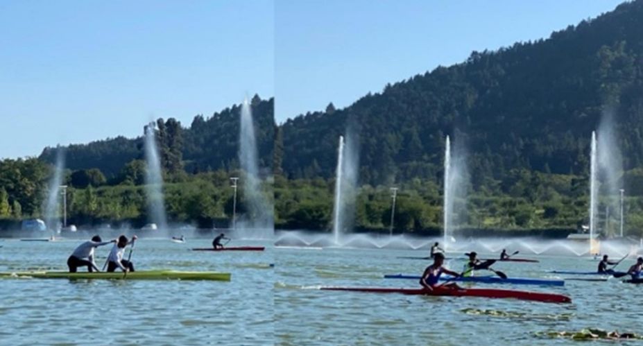 National Sports Day Week: Water Sports activities organised in Dal Lake to mark celebrations