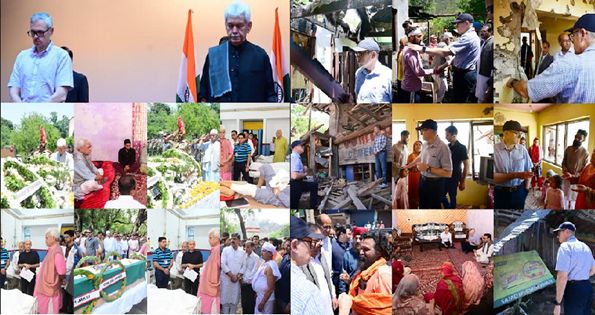K H Snippets: Weeklong Timeline Of Key Engagement Of LG Sinha, CM Omar