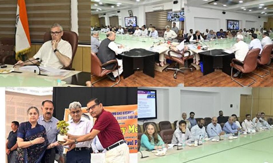 K H Snippets: Weeklong Timeline Of Key Engagements Of LG Sinha, CM Omar