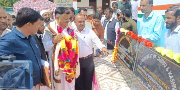 Rana inaugurates projects, lays foundation stones for new works in Salwah