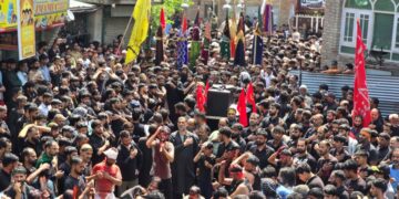 Youm-e-Ashura Observed with Religious Fervour, Solemnity in Central Kashmir’s G’bal