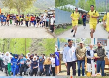 Fit India Movement: YSS B’pora conducts Road Race