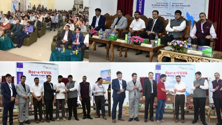 Committed to empower youth through Mission YUVA, J&K Bank organizes Roz-e-YUVA/Udyami YUVA Day across J&K
