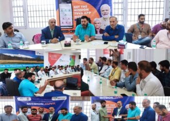 Sanction letters under Mission YUVA distributed at Kupwara