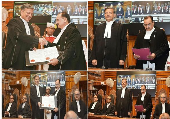 Yash Paul Bourney Sworn in as Judge of the High Court of J&K and Ladakh