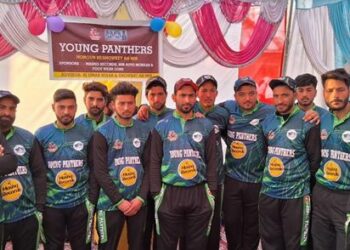 Young Panthers’ Cricket Team Officially Launched At Check Tral